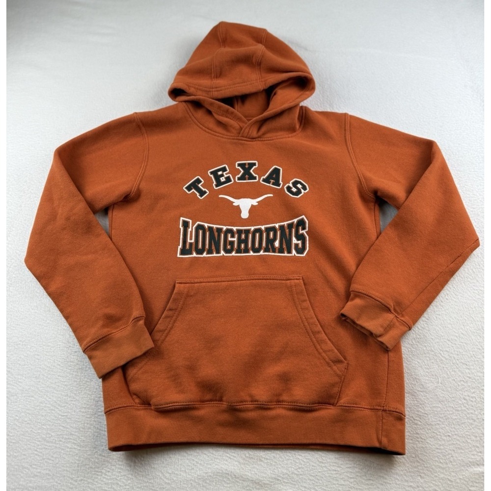 Texas Longhorns Hoodie Adult Size S Orange